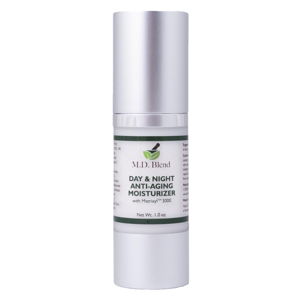 M.D. Blend Day & Night Anti-Aging Face Moisturizer Cream, 30 ml, 1 Oz