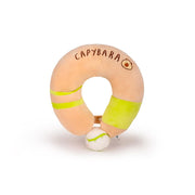 Travel Pillow Memory Foam Capybara Neck Pillow, Cream Yellow