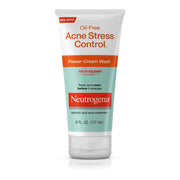 Neutrogena Oil-Free Acne Stress Control Power-Cream Wash - Cucumber, 6oz.