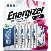 Energizer (R) Ultimate Lithium (TM) Batteries, AAA, Pack of 8