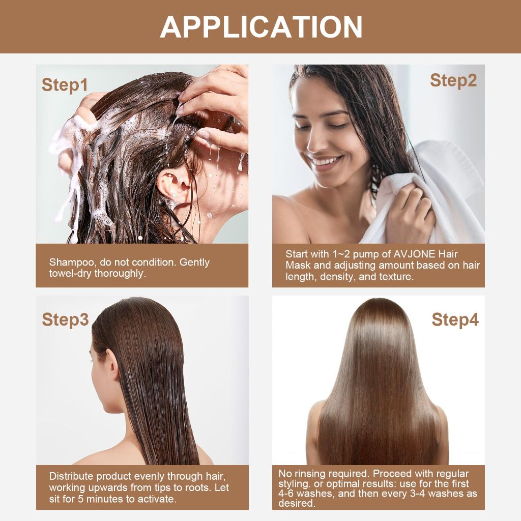 AVJONE leave in conditioner, Smooths, Conditions, & Strengthens - 100mL