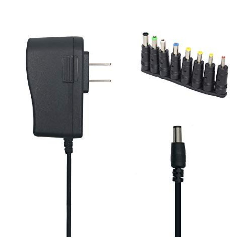 Excelity AC-DC 5V 1A Wall Charger Power Adapter with Plug 5.5 X 2.5mm / 5.5 X 2.1mm