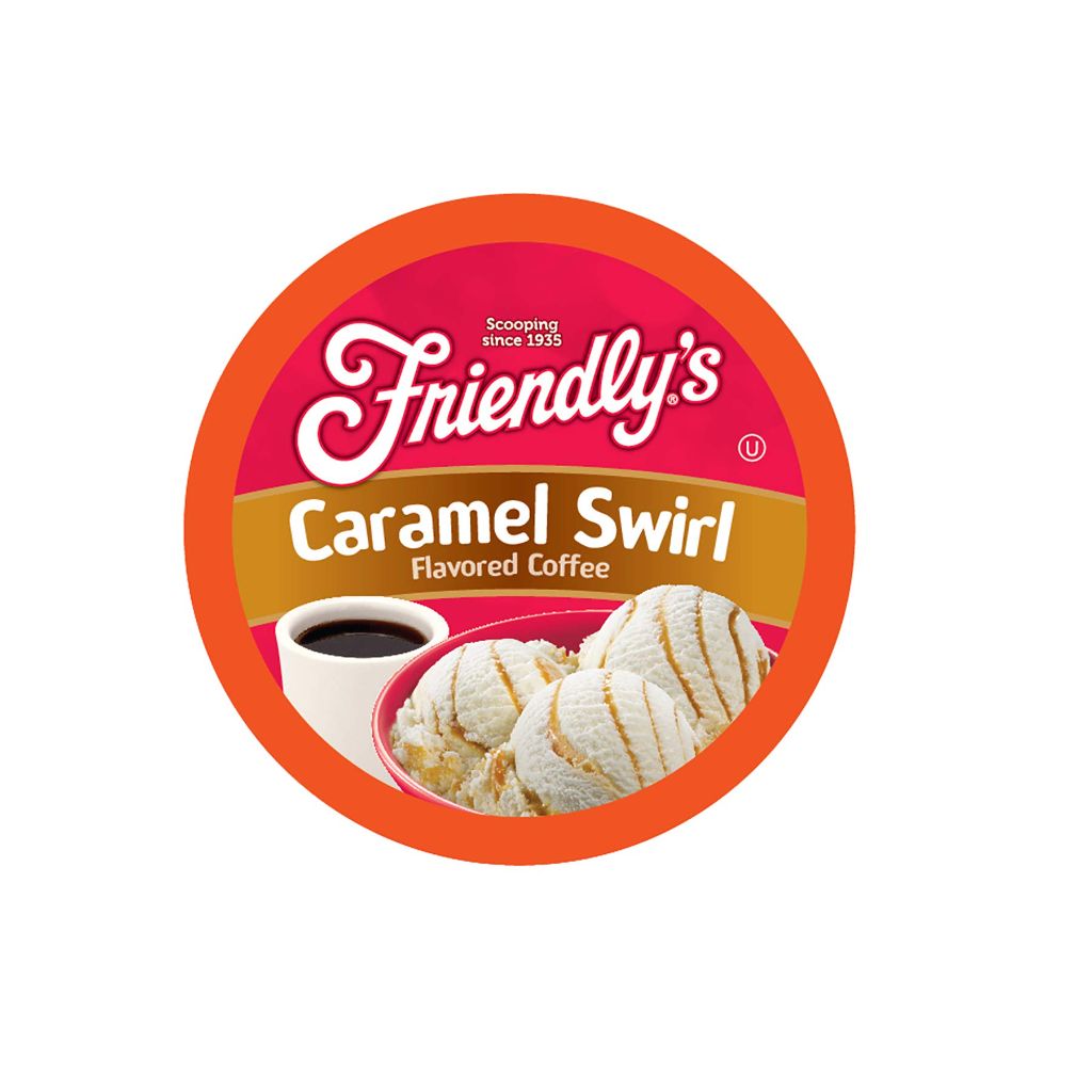 Friendly's Caramel Swirl Keurig K-Cup Coffee Pods, 40 Count