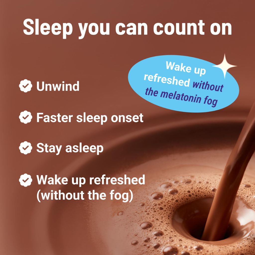 MoonBrew Magnesium Hot Cocoa Sleep Aid - 25 Servings