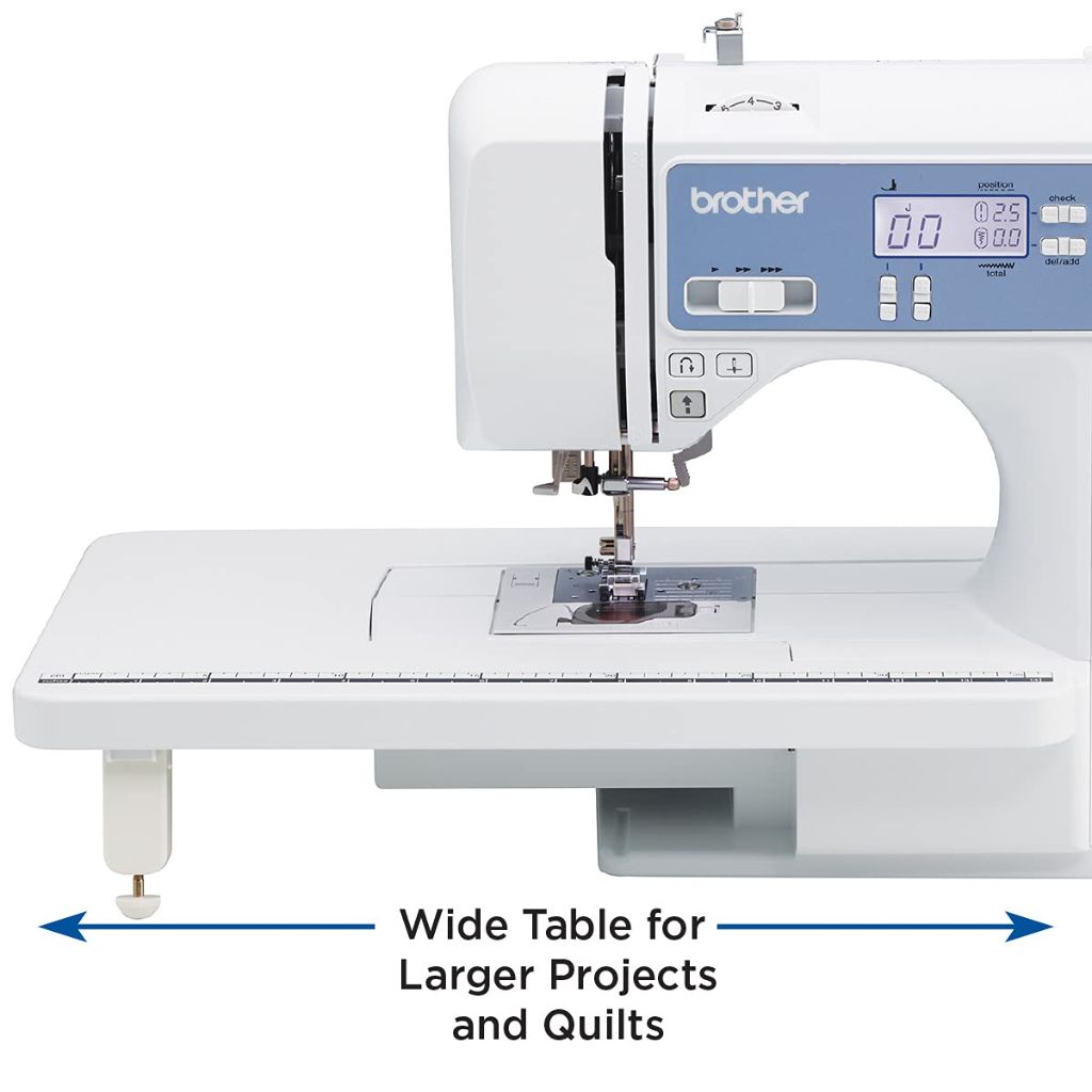 Brother XR9550 Sewing and Quilting Machine, Computerized, 165 Built-in Stitches - White