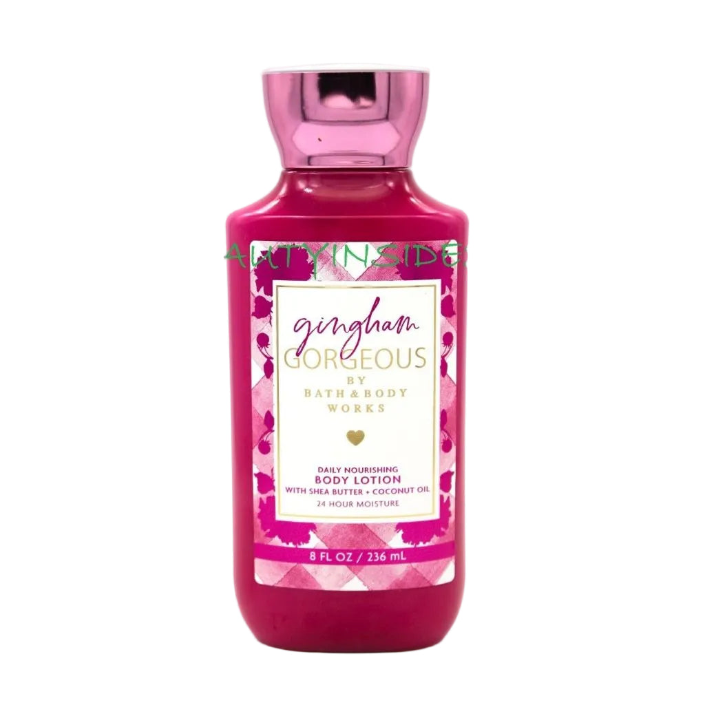 Bath and Body Works GINGHAM GORGEOUS Body Lotion 8 Fl Oz / 236 ML