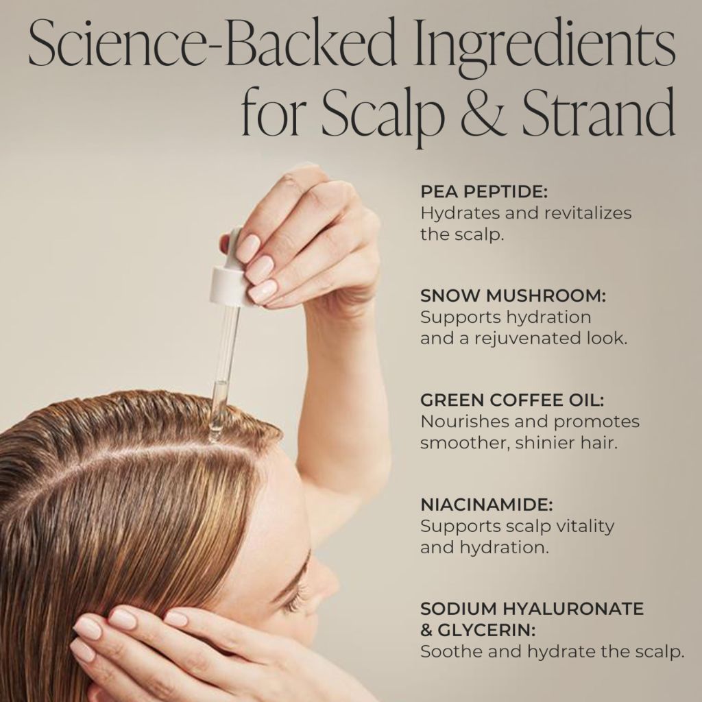 Arbonne HairCare Scalp Elixir – Lightweight Daily Hydrating Serum– 1.6 fl oz