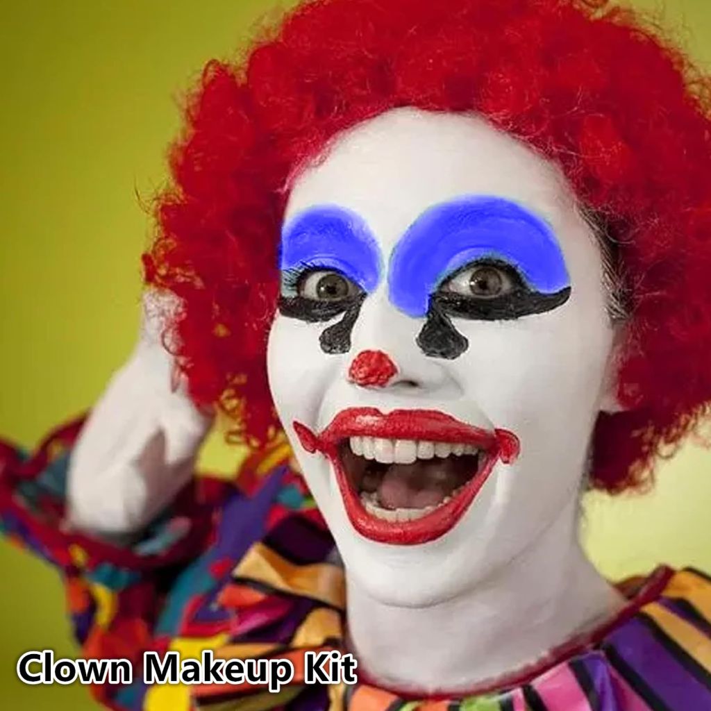 Go Ho Red Black and Royal Blue Face Body Paint Stick