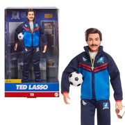 Barbie Collectible Ted Lasso Doll with Displayable Packaging