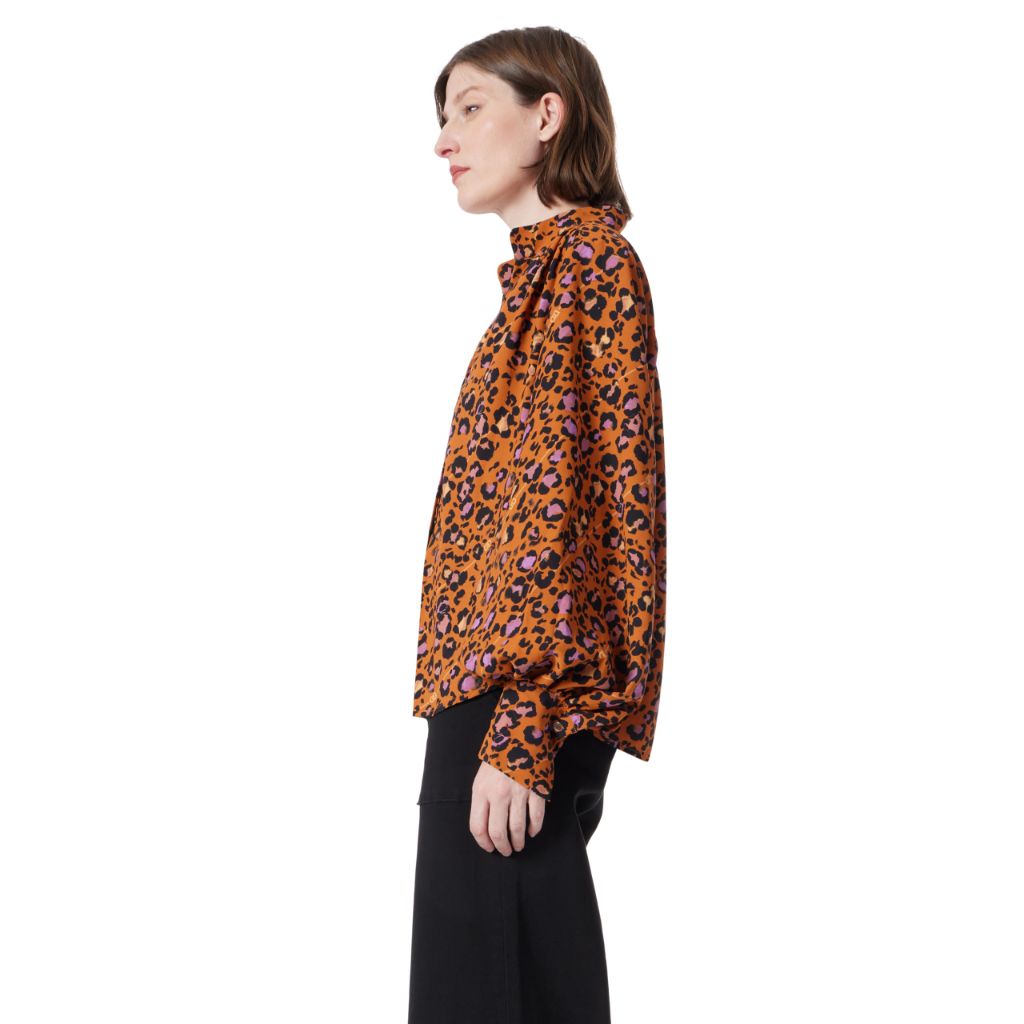 DO by Dee Ocleppo Womens Jane Long Sleeve Button Front Blouse Standard - size XL