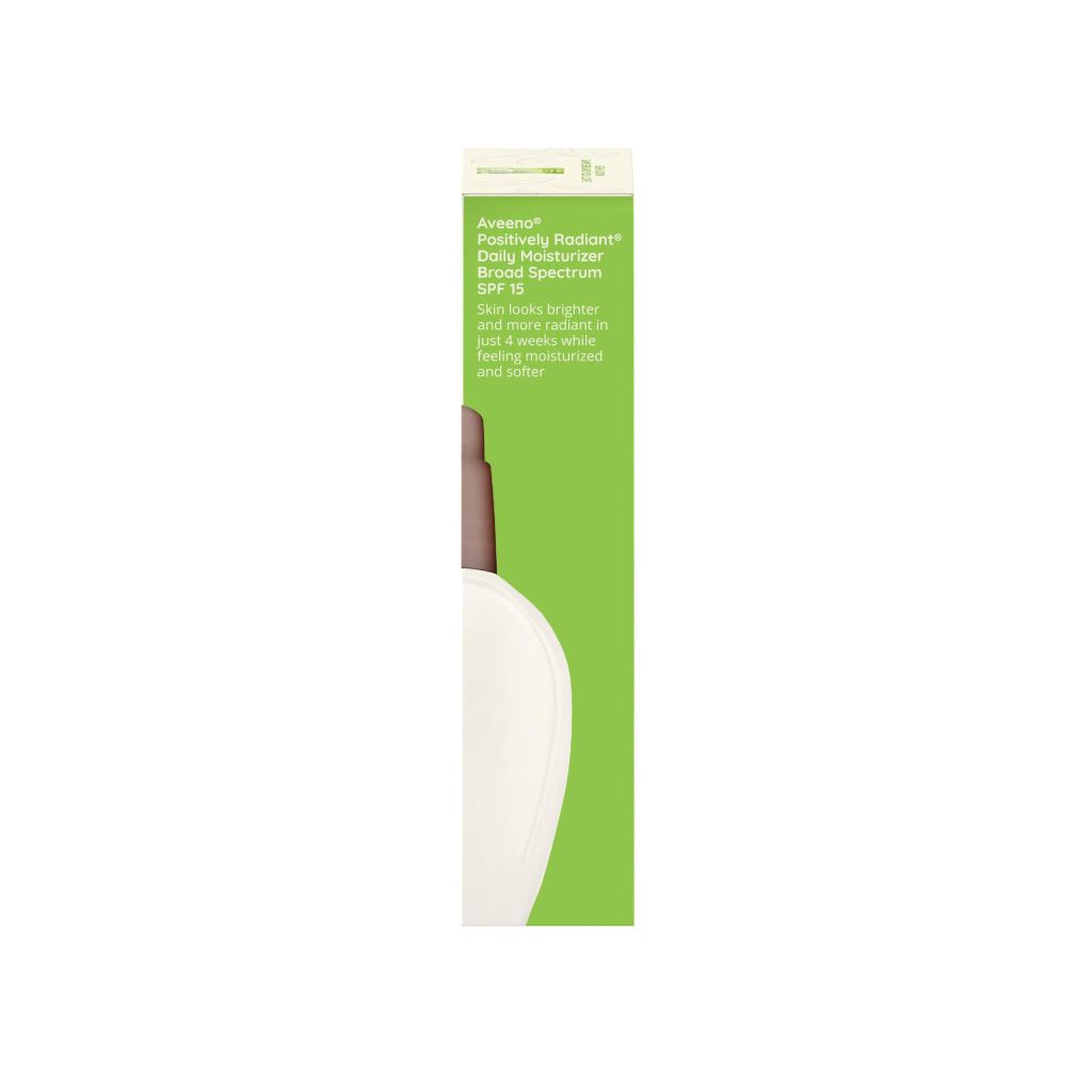 Aveeno Positively Radiant Daily Facial Moisturizer with Broad Spectrum SPF 15 Sunscreen | 4 fl. oz