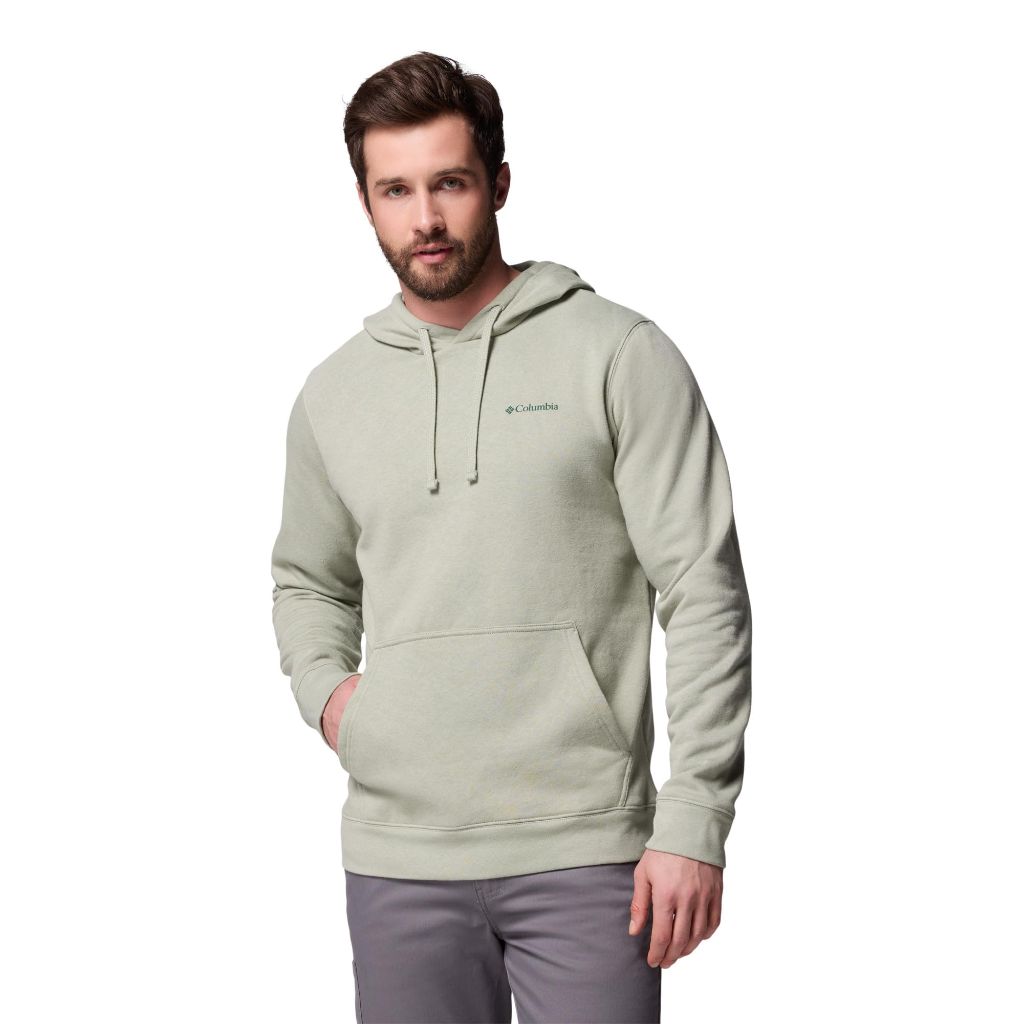 SZ 4XT Columbia Mens Trek Graphic Hoodie, Safari/Meadowland,