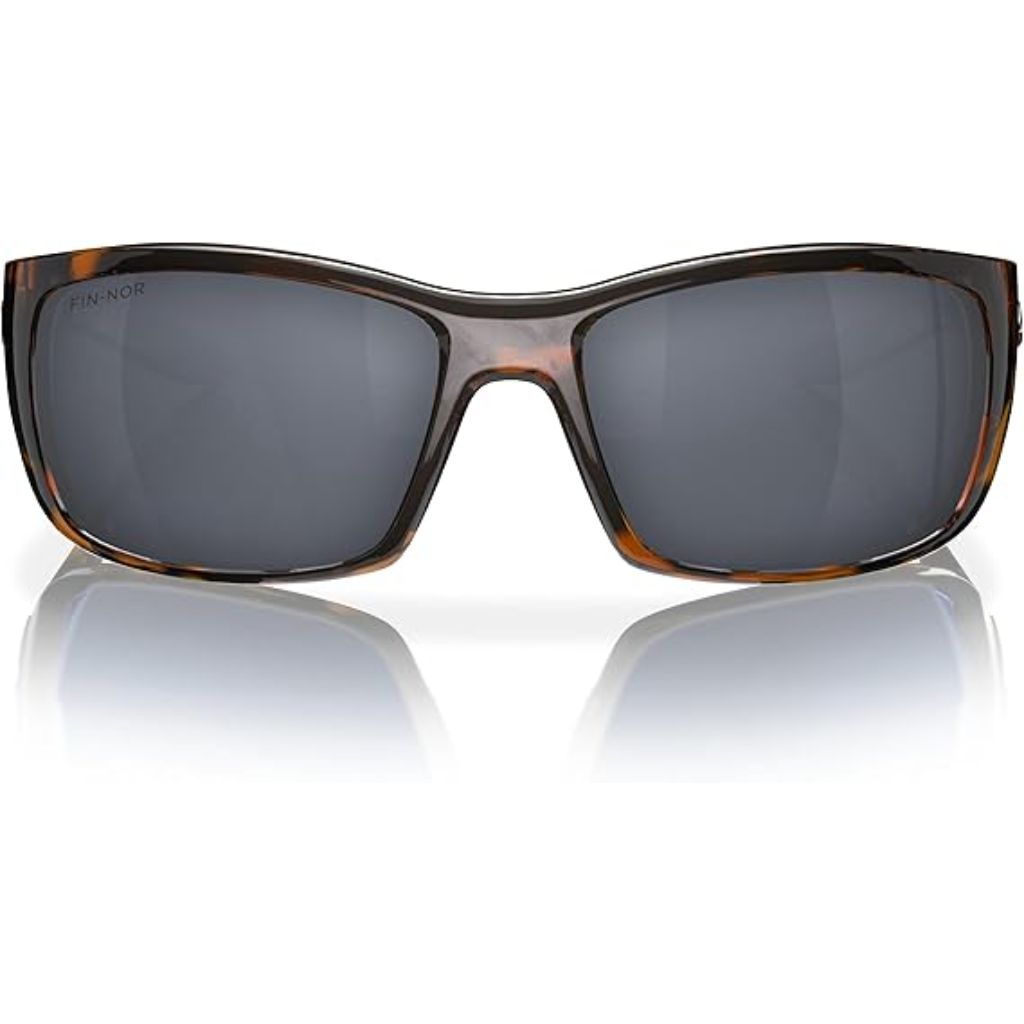 Fin-Nor Dredge Sunglasses - Java Tortoise Frame/Gray Glass Lens