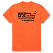 Rapiddominance America Tees - America First T-Shirt (Orange, Size XL)