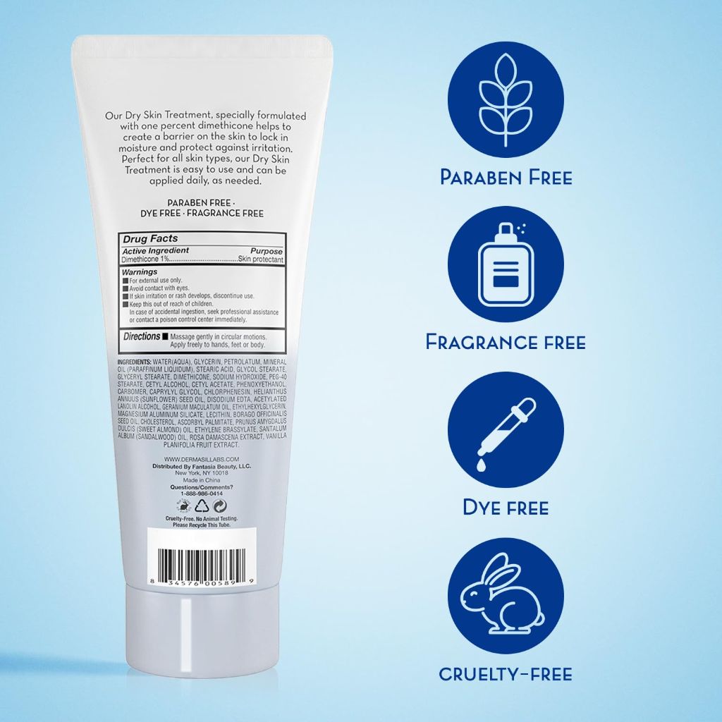 Dermasil Labs Dry Skin Treatment Original Lotion, 8 oz (236 ml) - 1 Bottle