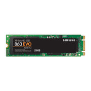 SAMSUNG 860 EVO Series M.2 2280 250GB SATA III V-NAND 3-bit MLC Internal Solid State Drive (SSD) MZ-N6E250BW