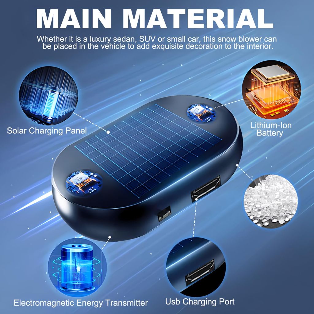 2026 All-New Upgraded Snow Remover for Cars, Anti-Freeze Electromagnetic