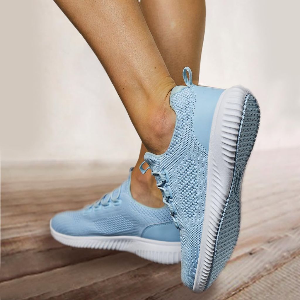 Avia Air Slip On Shoes for Women, Aqua Blue - size 9.5 Medium