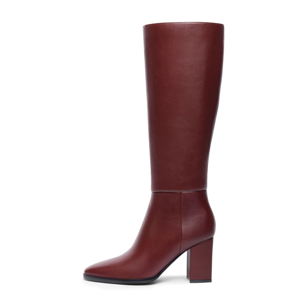 SZ 8.5, TopWalks Women's Knee High Boots  | Burgundy