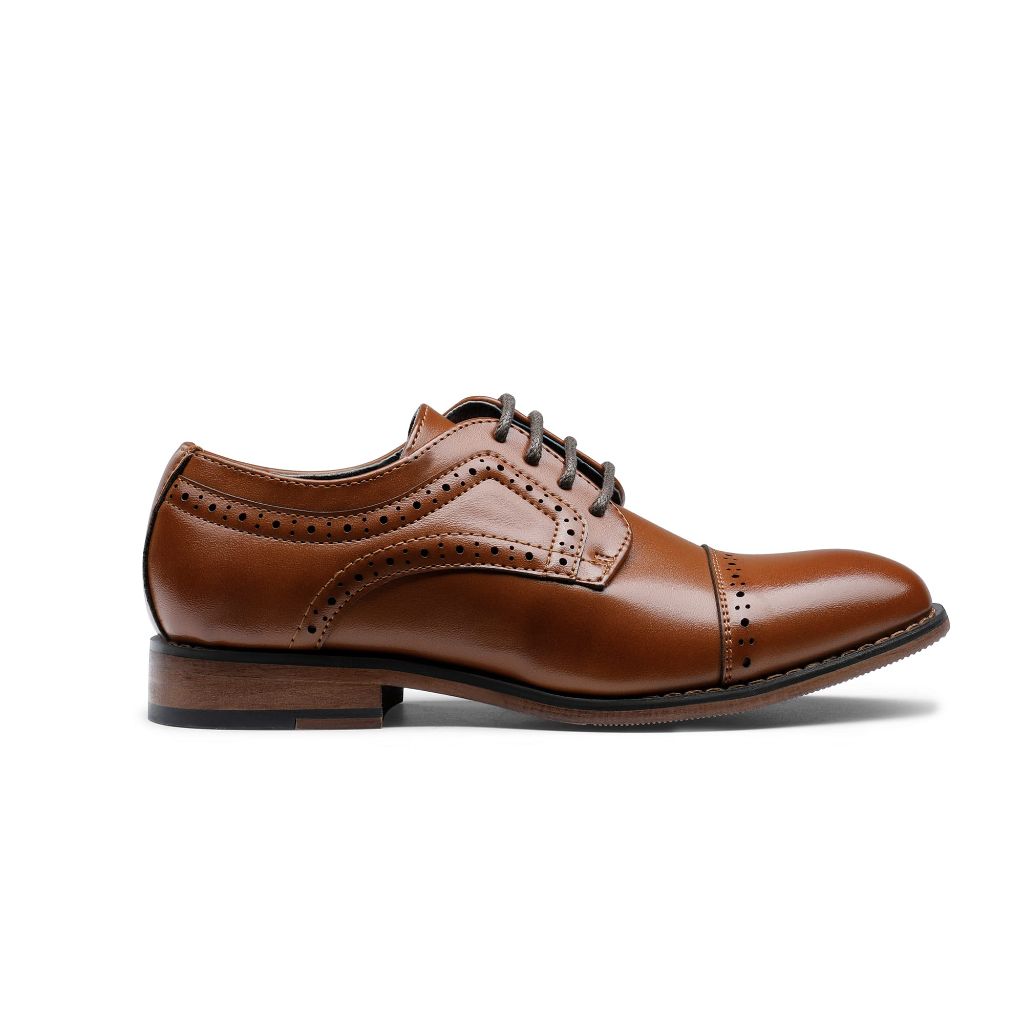 Bruno Marc Boys Prince_K1 Classic Oxfords Dress Shoes