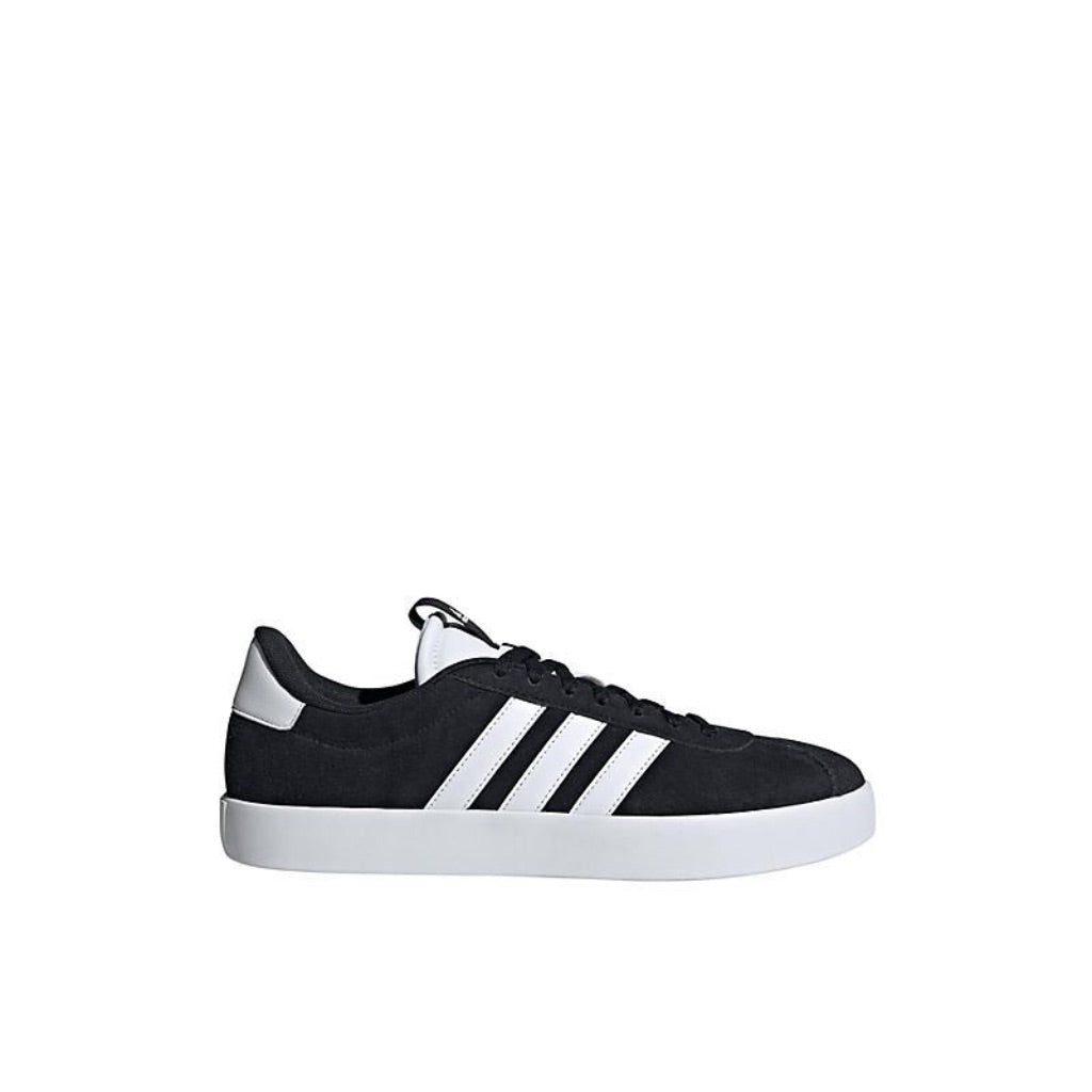 adidas Men's VL Court 3.0 Sneakers - Black/White/Black, Size 13