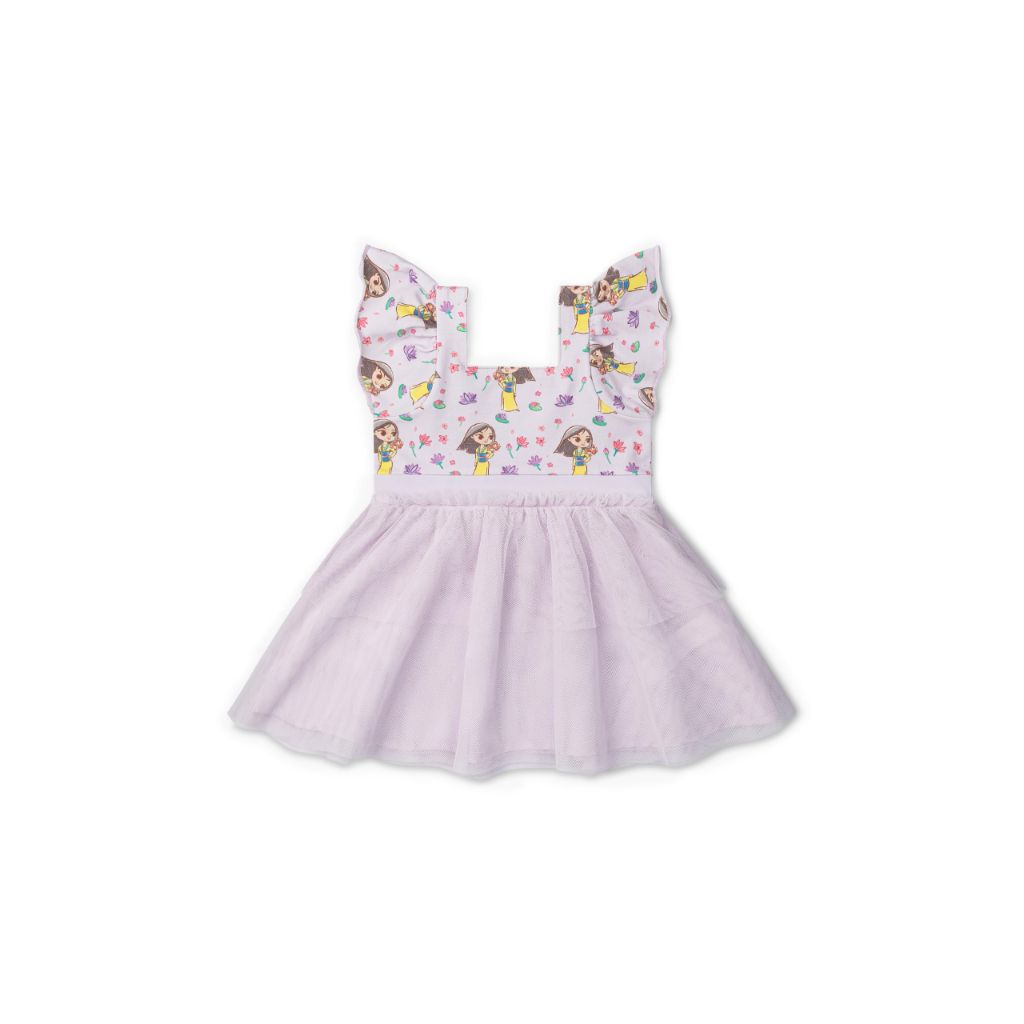 Monica + Andy Disney Tulle Dress, Size 2T, Mulan,