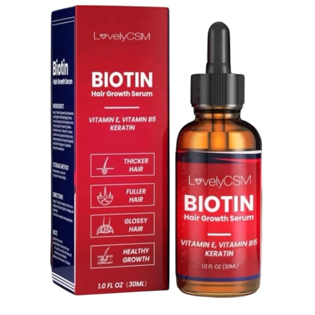 Biotin Hair Growth Oil Serum for Women & Men - 30ml