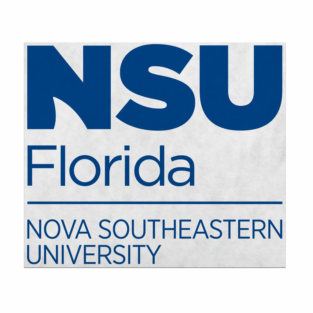 Rico Industries NCAA Nova Southeastern (or NSU) Sharks Shape Cut Pennant