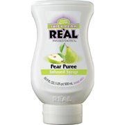 Juicy Pear Reàl Infused Exotics, Pear Puree Infused Syrup - 16.9 fl. oz.