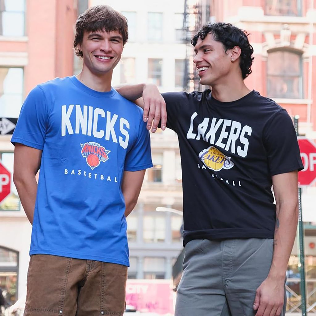 Ultra Game Men's NBA Official Teamster Short Sleeve T-Shirt, Golden State Warriors, Team Color, Medium