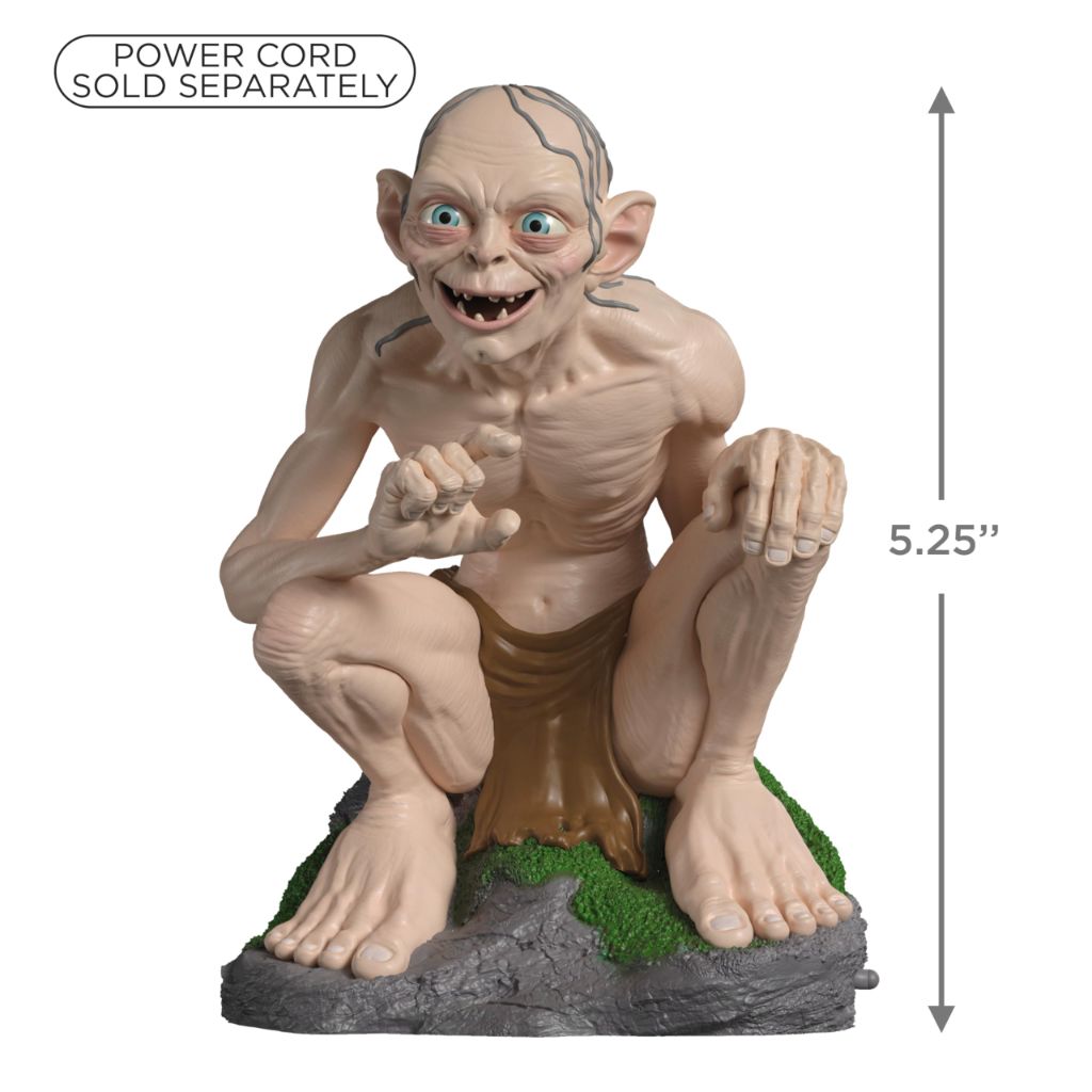 Hallmark Keepsake Christmas Ornament, The Lord of the Rings Gollum with Sound and Motion