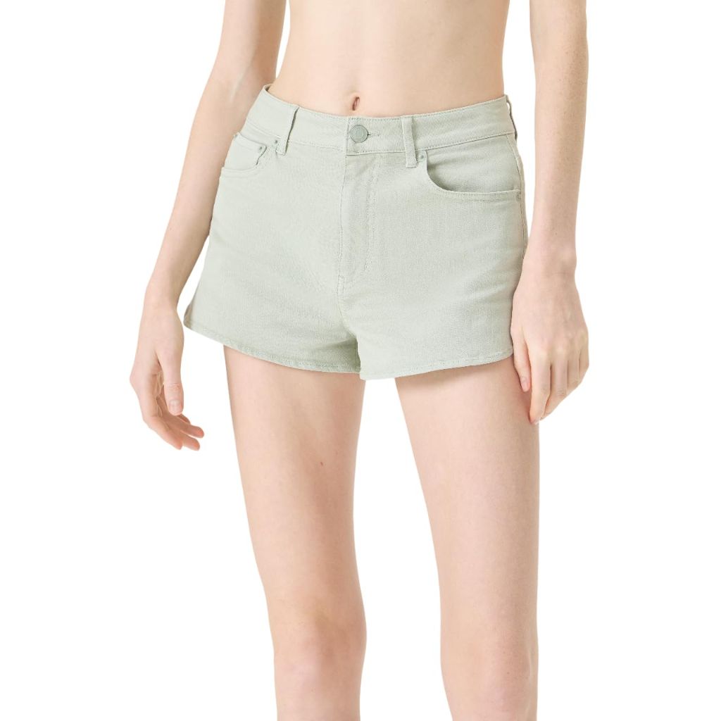 Florence By Mills Women's Bright Side Cotton Twill Short, Desert Sage, SZ S