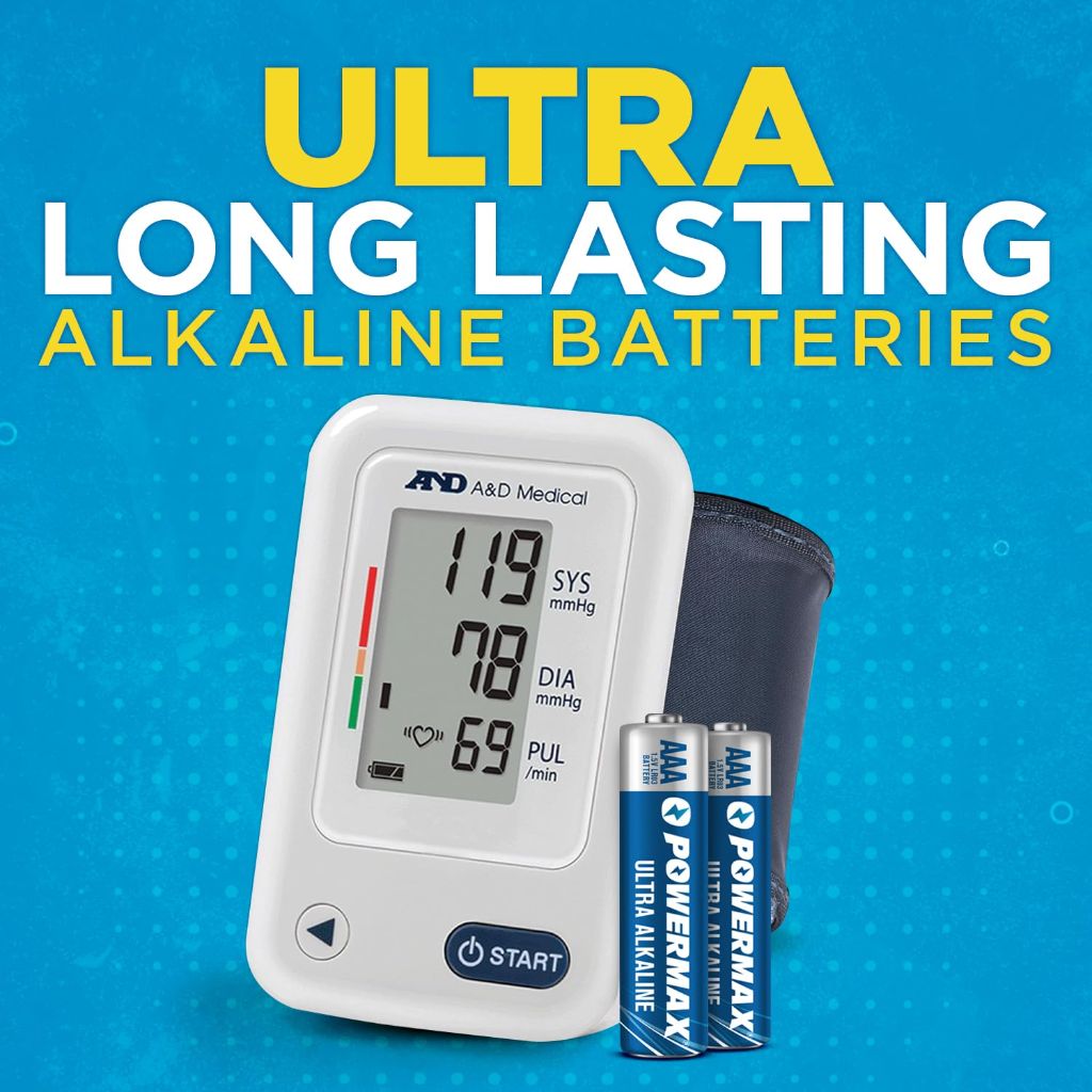 Powermax 12-Count Triple AAA Batteries, 10-Year Shelf Life