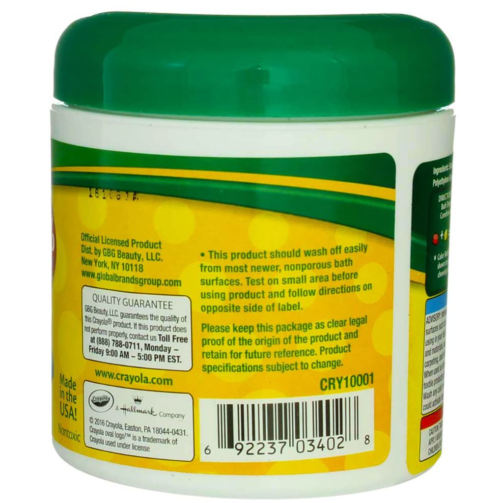 Crayola Bath Dropz 3.59 oz 60 Count (Pack of 2)