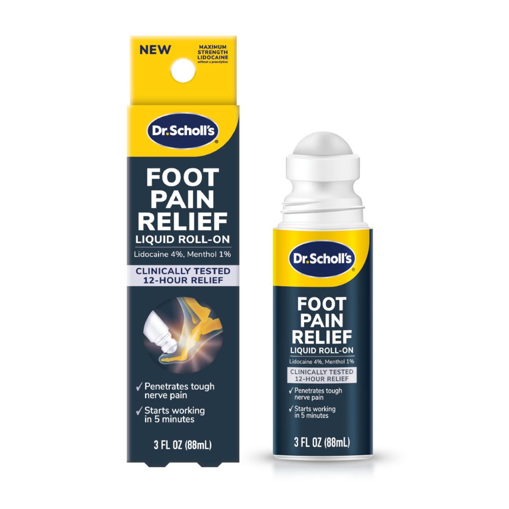 Dr. Scholl's Foot Pain Relief Liquid ROLL-ON - 3.0oz