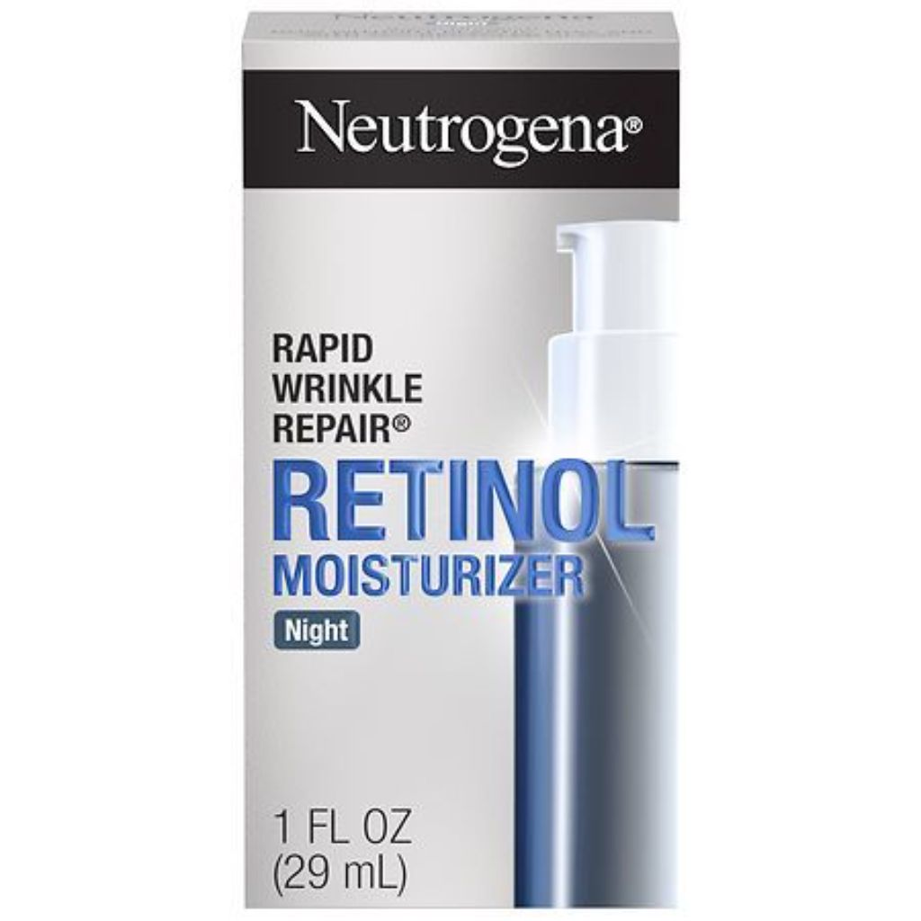 Neutrogena Rapid Wrinkle Repair Retinol Night Face Moisturizer with Hyaluronic Acid - 1 fl. oz.