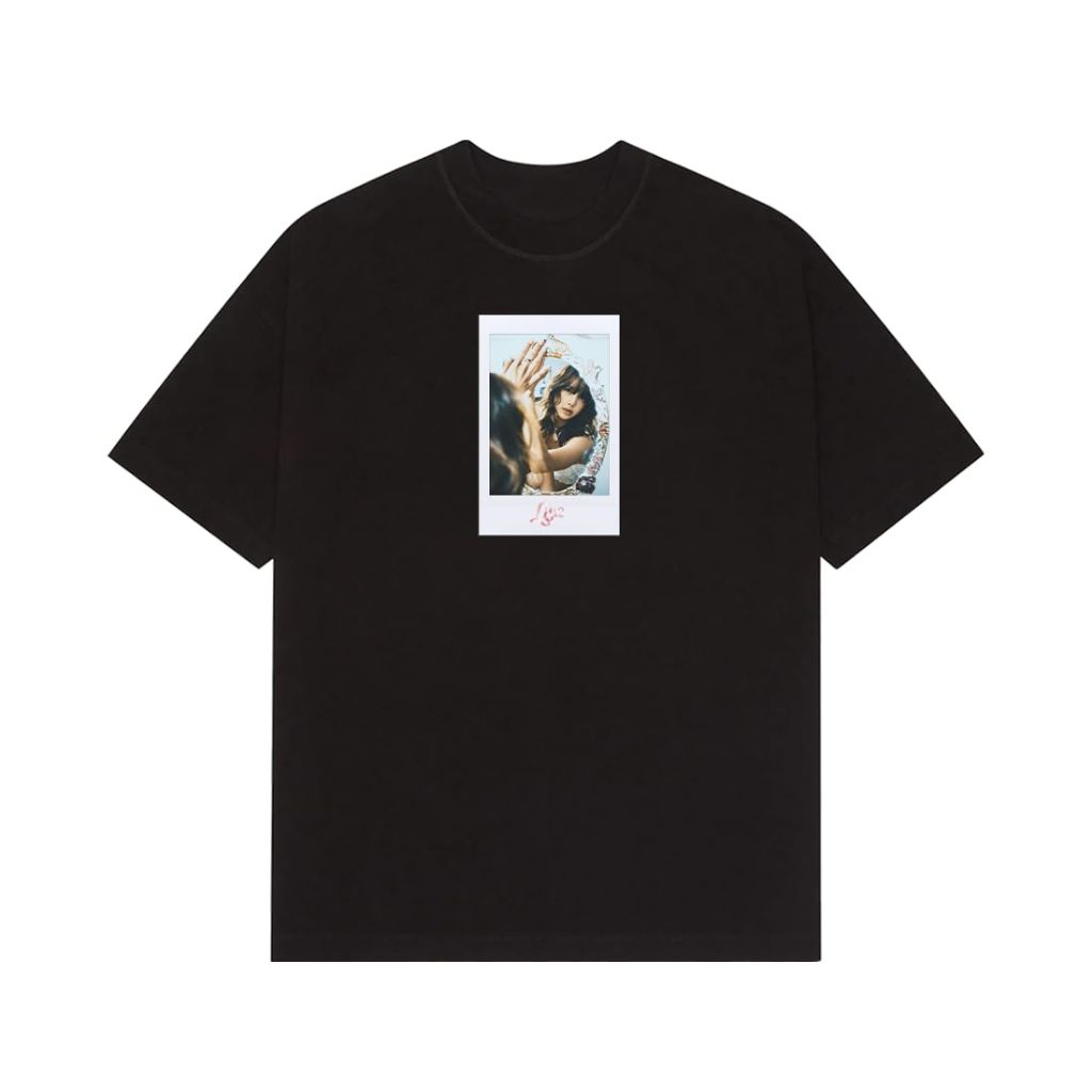 SZ M, Lisa Polaroid T-Shirt, Black