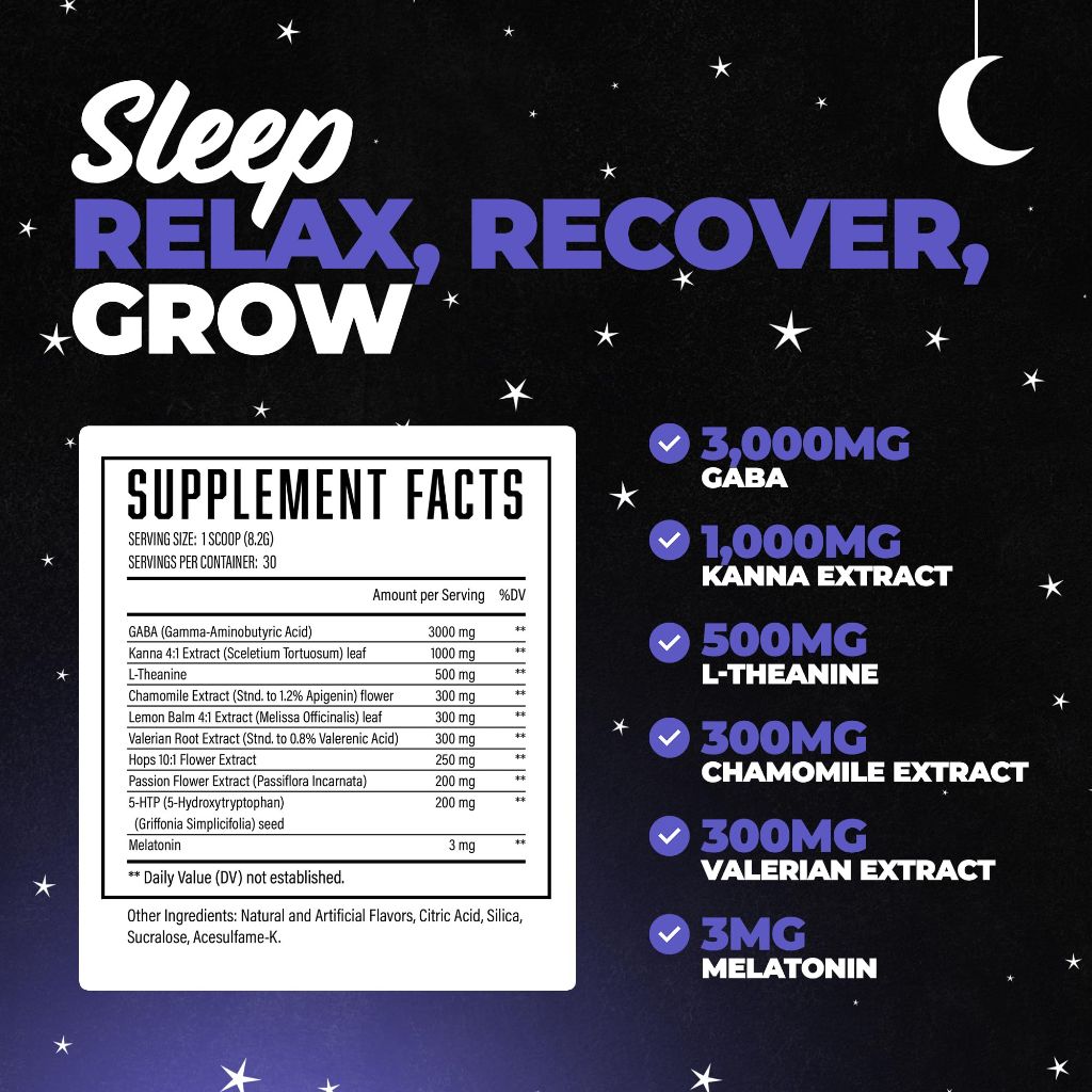 Hibernate Sleep Supplement, 30 Servings (BlackBerry Lemonade)