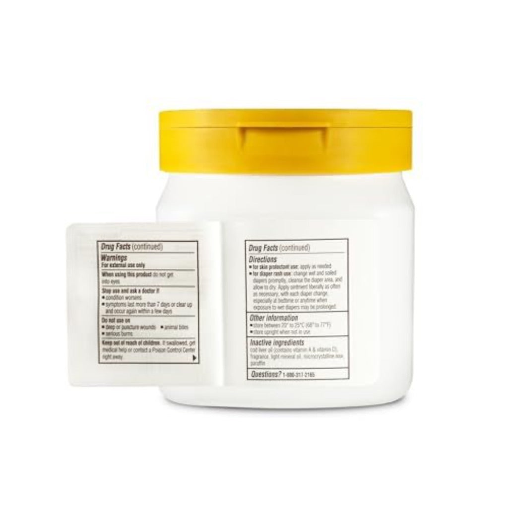 A+D Original Diaper Rash Ointment and Skin Protectant, 1 Pound Jar