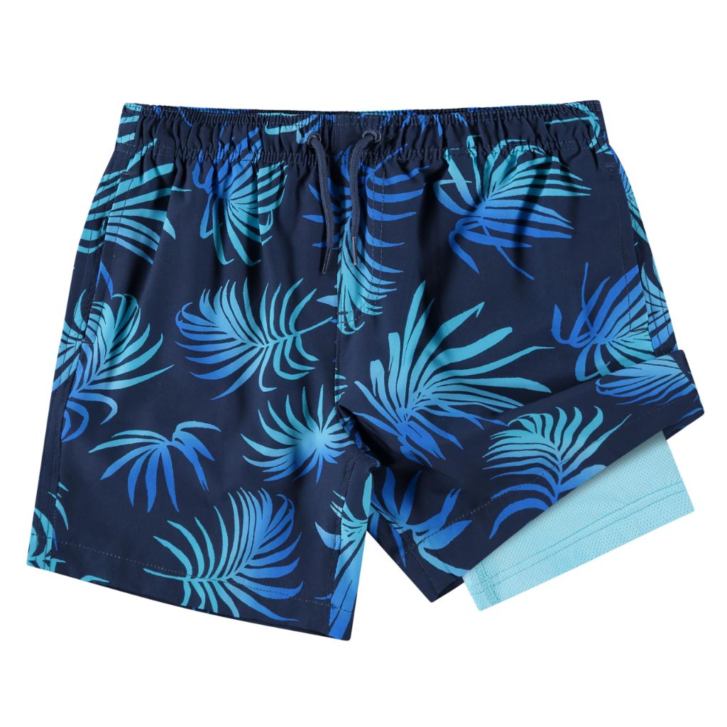 Kanu Surf Boys' Adventure Swim Trunks, Rewind Navy/Blue - 9/10