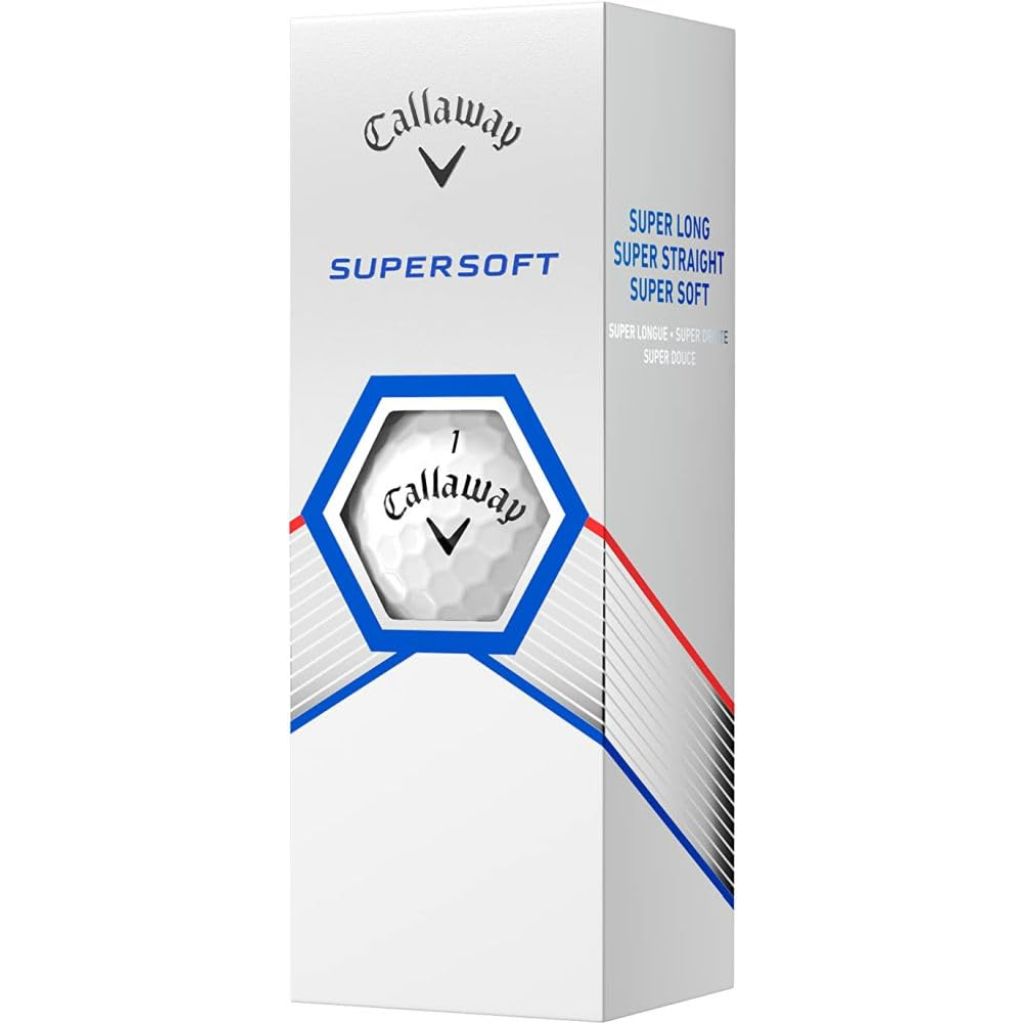 Callaway Supersoft 2023 Golf Balls (White, 3pk)