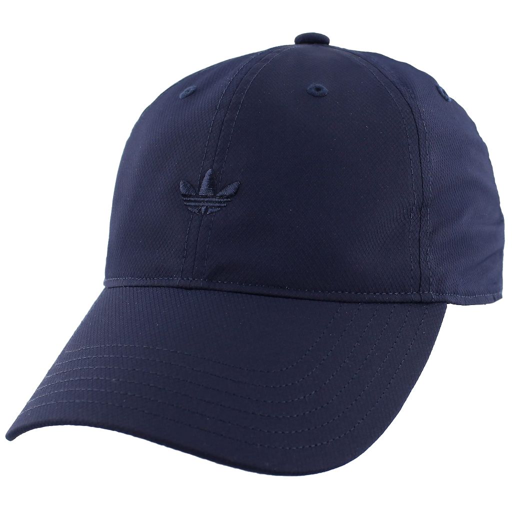 Modern Relaxed Fit Strapback Cap, Navy - One Size