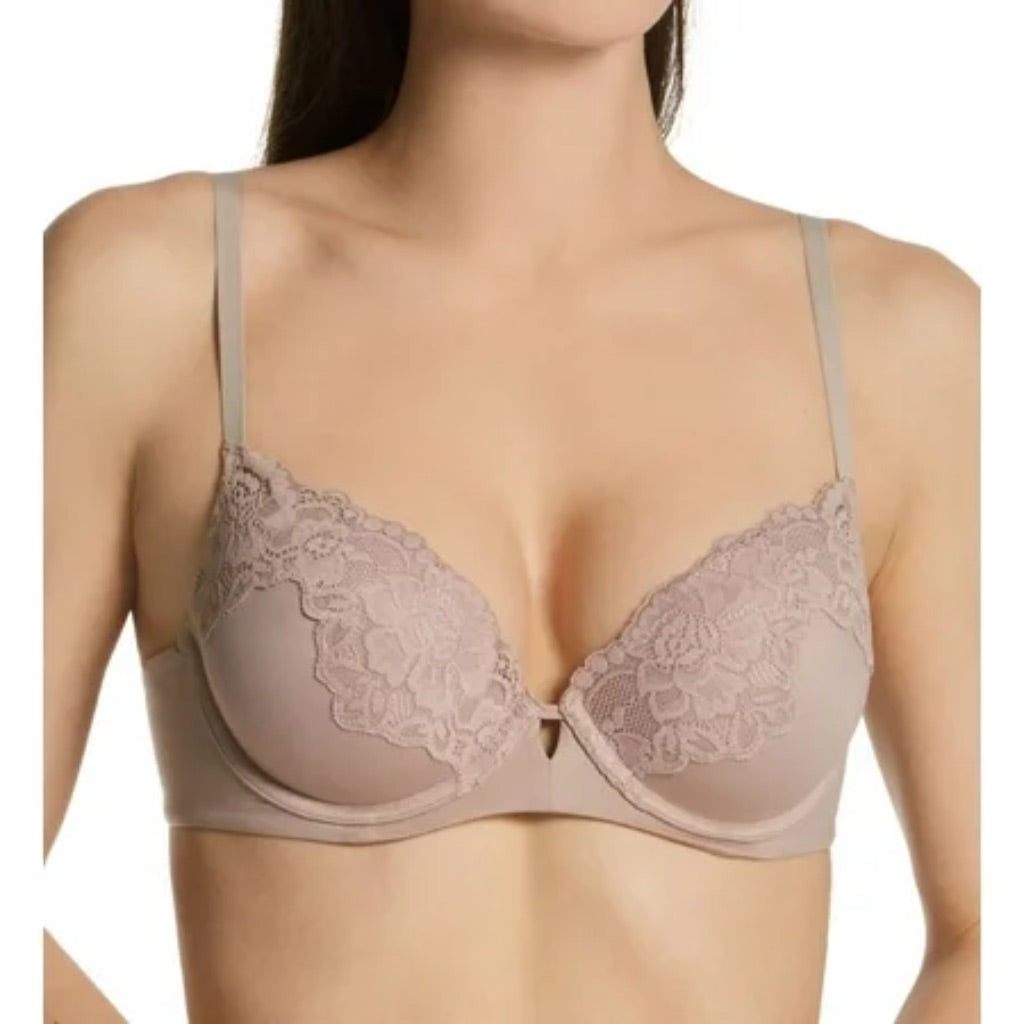 Maidenform Comfort Devotion Your Lift Underwire Bra, Convertable Straps (DM1195) - Evening Blush, 40C