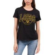 Junk Food x NBA - Monochrome Team Logo - Women's Short Sleeve Fan Shirt (Black M)