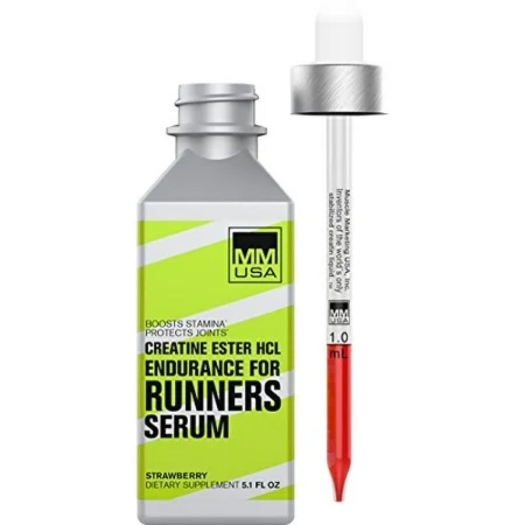 MMUSA Runners Creatine Serum. Higher Speed, Longer Run, Cellular Energy, Faster Recovery. Easily Absorbed. Do Not Cause Water Gain. with Creatine HCL + L-Glutamine + L-Carnitine & Guarana Extract (B007VC8CWS)
