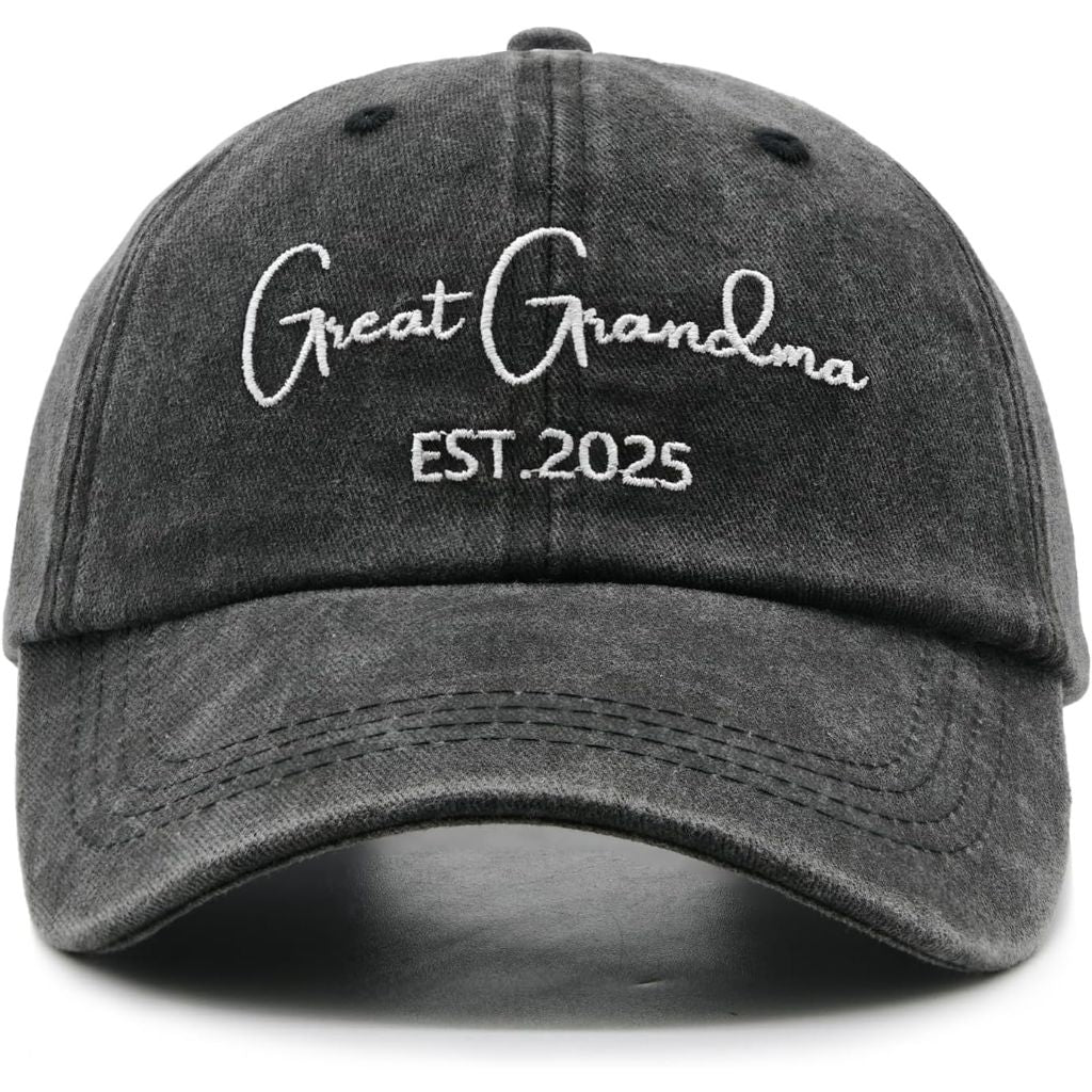 Great Grandma Baseball Cap 2025 - Adjustable Cotton Hat with Breathable Design