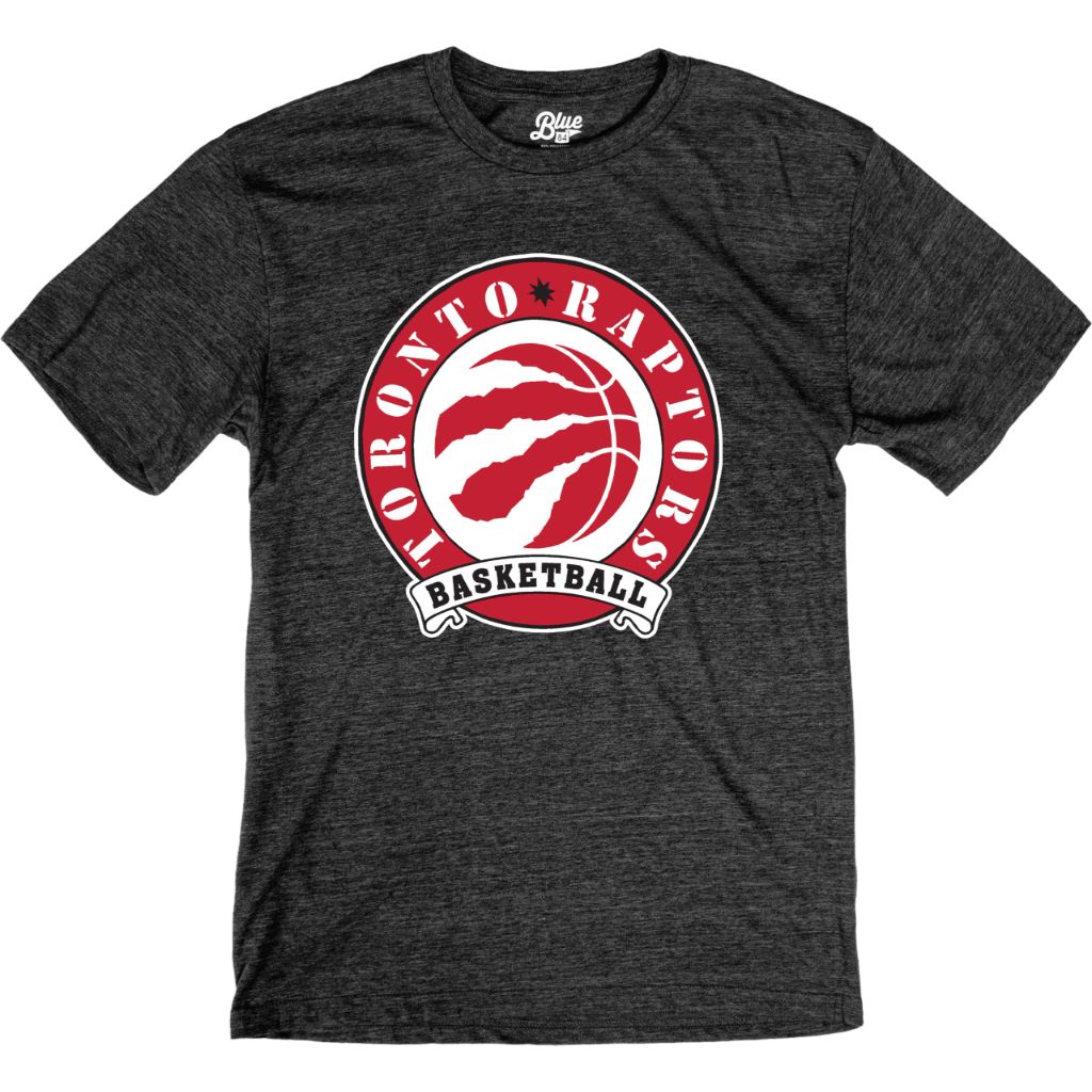 Toronto Raptors NBA Officially Licensed Tri-Blend T-Shirt Black, Small