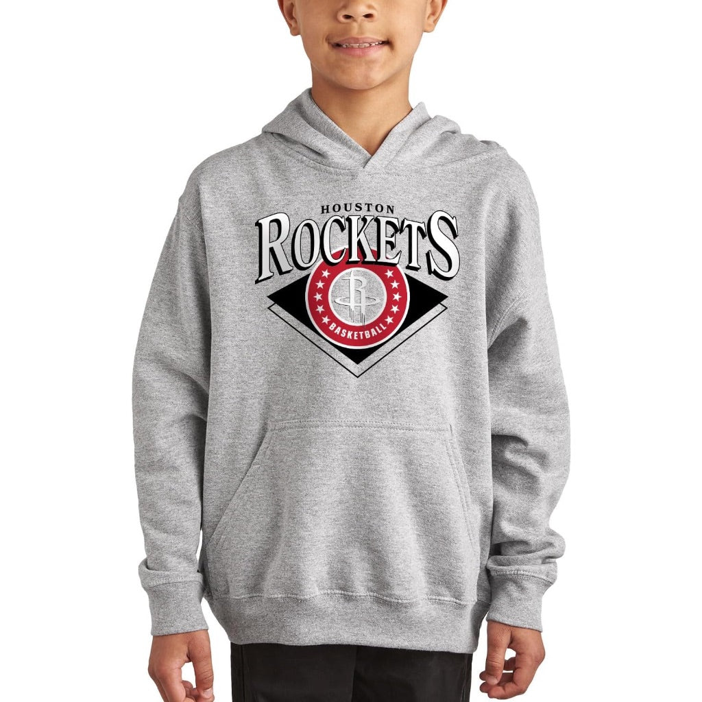 Junk Food NBA - Court Classic - Officially Licensed Youth Pullover Fleece Hoodie for Boys and Girls Size L