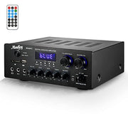 Moukey Home Audio Amplifier Stereo Receiver with Bluetooth 5.0, 220W, 2 Ch.
