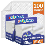 100 Pack Disposable Diaper Changing Pads for Baby  18" x 13"